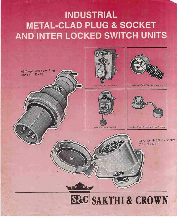 Industrial Metal-Clad Plugs and Sockets